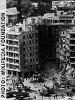 US embassy in Beirut, Lebanon, after the April 18, 1983 bombing US embassy in Beirut, Lebanon, after the April 18, 1983 bombing
