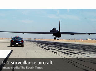 U-2 surveillance aircraft