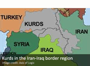Kurds in the Iran-Iraq border region