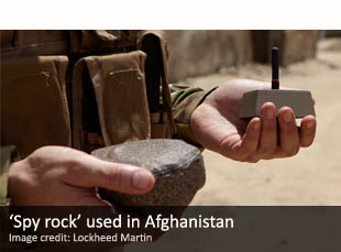 'Spy rock' used in Afghanistan