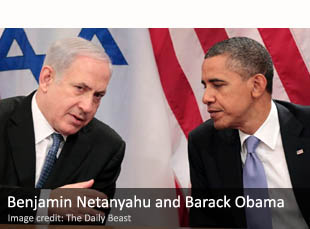 Benjamin Netanyahu and Barack Obama