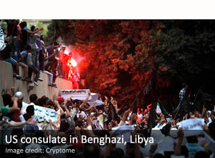 US consulate in Benghazi, Libya US consulate in Benghazi, Libya