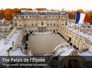 The Palais de l'Élysée The Palais de l'Élysée