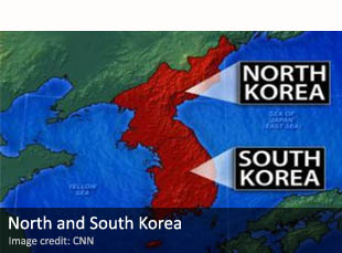 North and South Korea