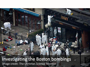 Investigating the Boston bombings