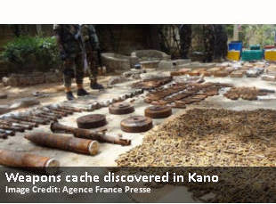 Weapons cache discovered in Kano