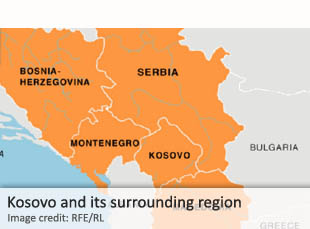 Kosovo and its surrounding region