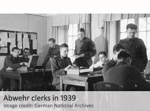 Abwehr clerks in 1939