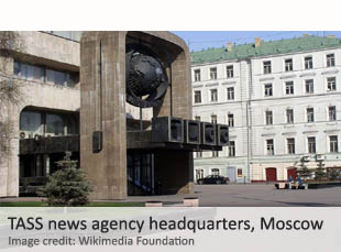 TASS news agency headquarters