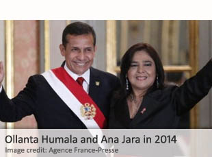 Ollanta Humala and Ana Jara