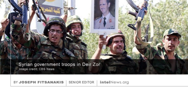 Syrian troops