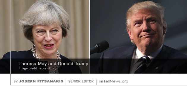 Theresa May Donald Trump