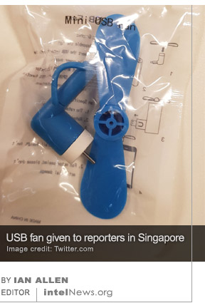 USB fan espionage