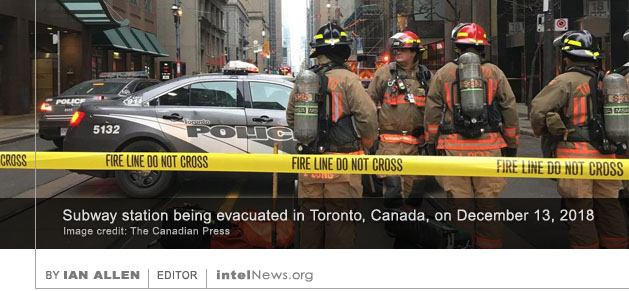 Toronto subway evacuation