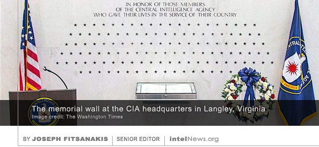 CIA memorial wall