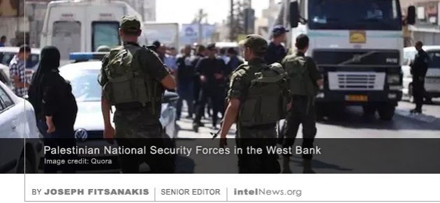 PNA police West Bank