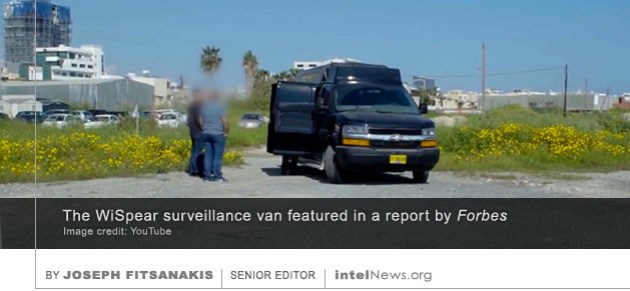 WiSpear surveillance van