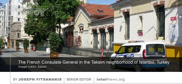 French consulate in Istanbul Turkey